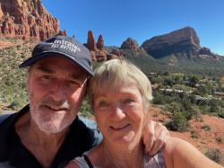 Arizona: Us in Sedona, yes we got there